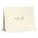 Handwritten Sentiment of Choice Folded Note Cards - Raised Ink Image 1 of 8